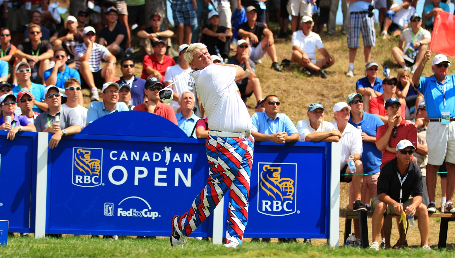 John Daly teeing off at the RBC Canadian Open